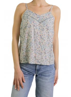 Canotta fantasia con due bottoni Only